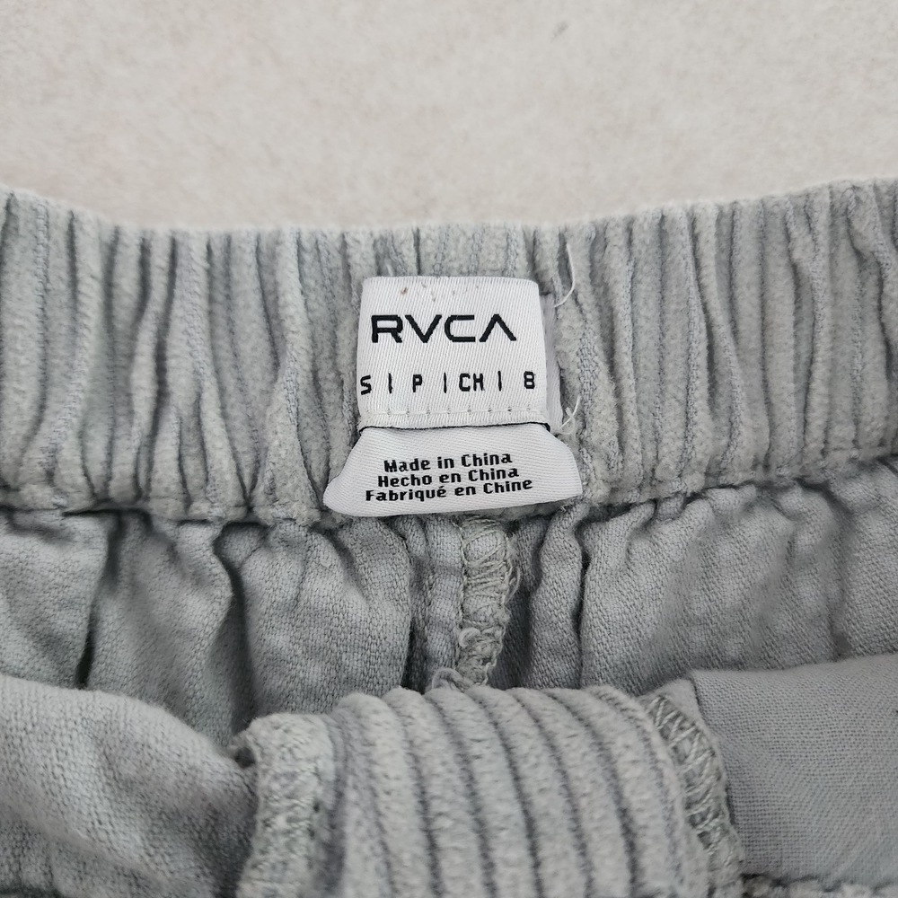 RVCA Corduroy Light Sage Shorts Sz Small - Picture 4 of 4